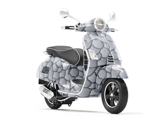 Castle Path Cobblestone Vespa Scooter Wrap Film