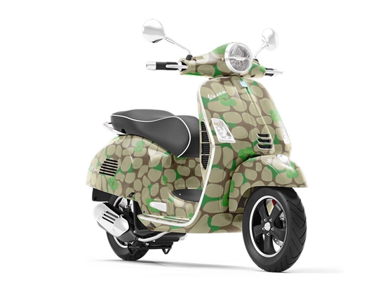 Lost Walk Cobblestone Vespa Scooter Wrap Film