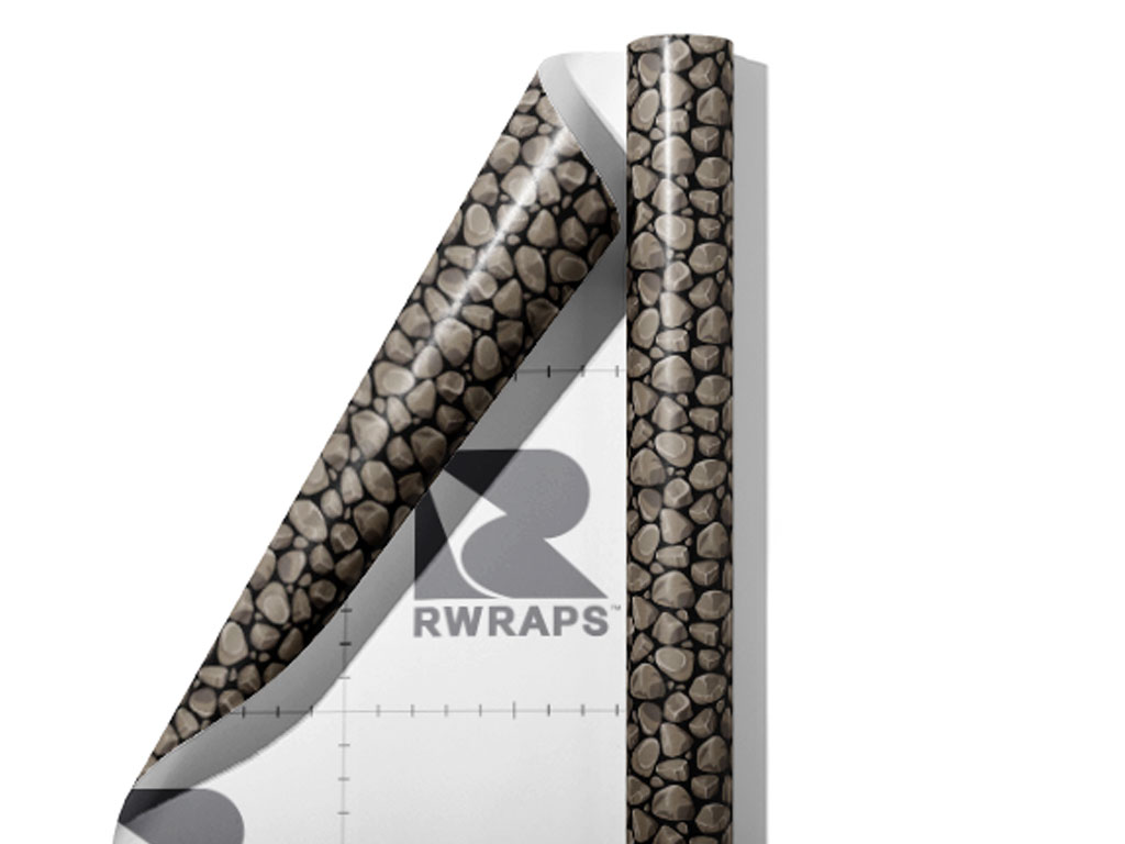 Rocky Road Cobblestone Wrap Film Sheets