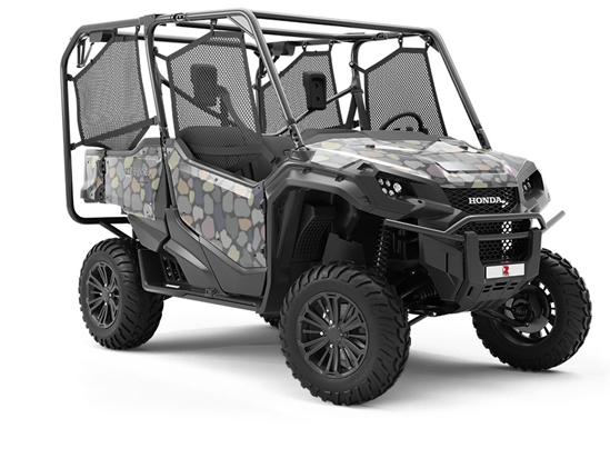 Slate  Cobblestone Utility Vehicle Vinyl Wrap