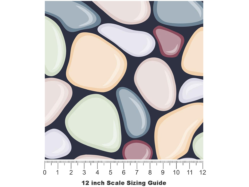 Sweetheart  Cobblestone Vinyl Film Pattern Size 12 inch Scale