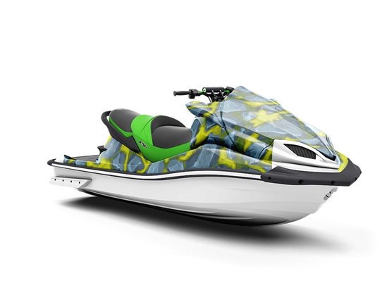 Tripping Hazard Cobblestone Jet Ski Vinyl Customized Wrap