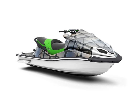 Wide Berth Cobblestone Jet Ski Vinyl Customized Wrap