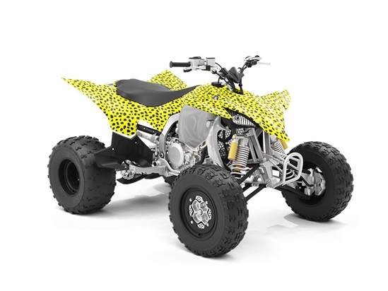 Yellow Dalmation ATV Wrapping Vinyl