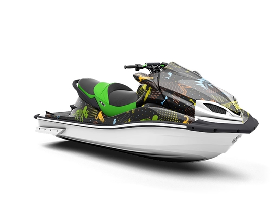 Fossil Faction Dinosaur Jet Ski Vinyl Customized Wrap