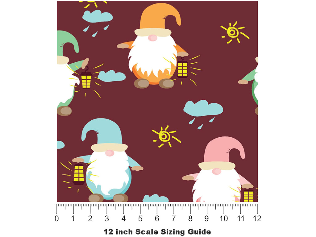 Mini Guide Fantasy Vinyl Film Pattern Size 12 inch Scale