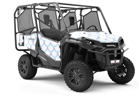 Iridescent Scales Fantasy Utility Vehicle Vinyl Wrap