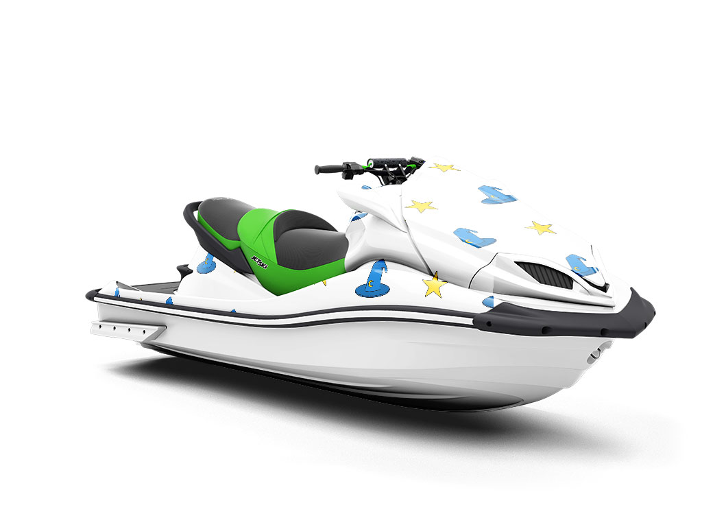 Wizard Cap Fantasy Jet Ski Vinyl Customized Wrap