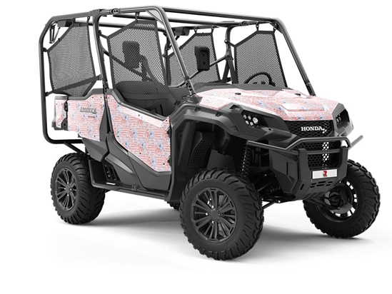 Wonderful Bouquet Fantasy Utility Vehicle Vinyl Wrap