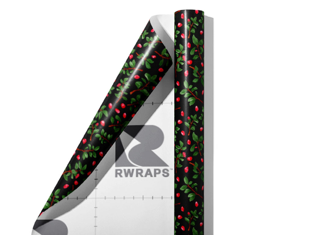 Midnight Sweetpea Floral Wrap Film Sheets