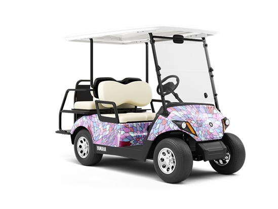 Goddess Kishar Floral Wrapped Golf Cart