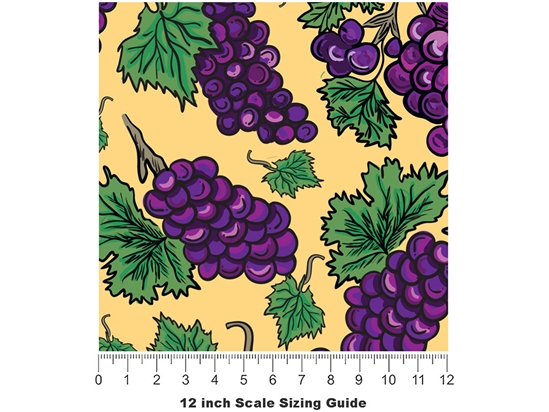 Heard It Through FruIt Vinyl Film Pattern Size 12 inch Scale