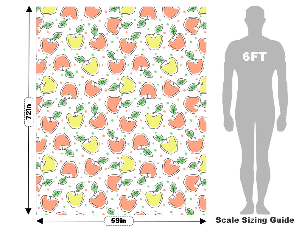 Bushel Full Fruit Vehicle Wrap Scale