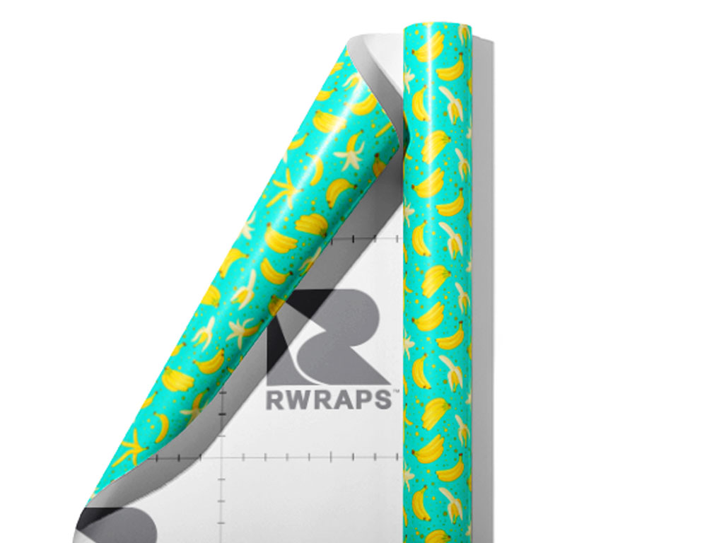 Rwraps™ Going Bananas Banana Vinyl Wrap | Fruit Print Car Wrap Film
