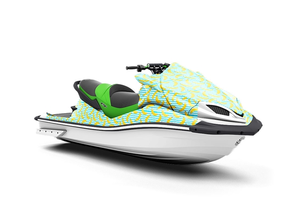 Gold Finger Fruit Jet Ski Vinyl Customized Wrap