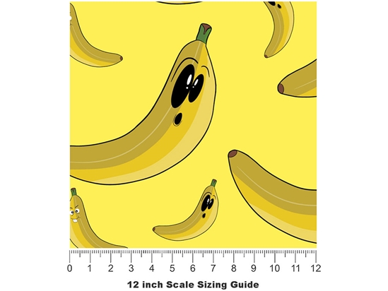 Monkey Business Fruit Vinyl Film Pattern Size 12 inch Scale