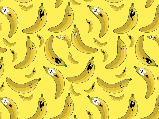 Monkey Business Fruit Vinyl Wrap Pattern