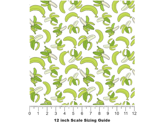 Not Ripe Fruit Vinyl Film Pattern Size 12 inch Scale