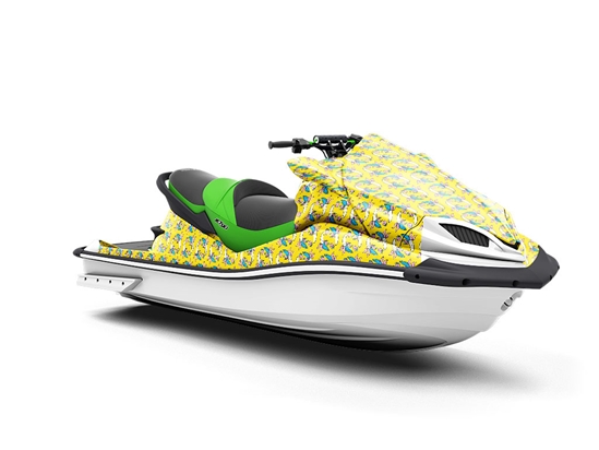 Pop Peel Fruit Jet Ski Vinyl Customized Wrap