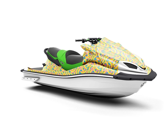 Tropical Treat Fruit Jet Ski Vinyl Customized Wrap