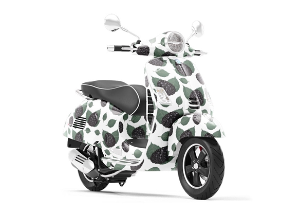 Black Diamond Fruit Vespa Scooter Wrap Film