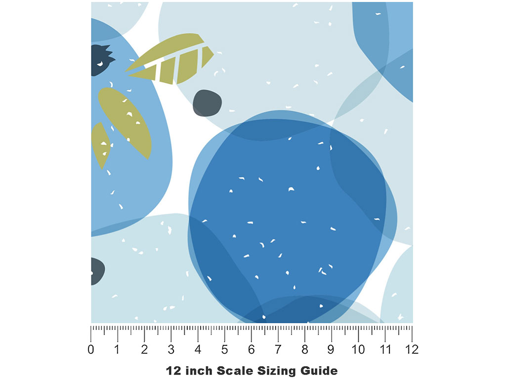 Fruit Stain Fruit Vinyl Film Pattern Size 12 inch Scale