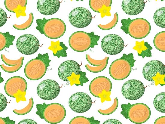 Olympic Express Fruit Vinyl Wrap Pattern