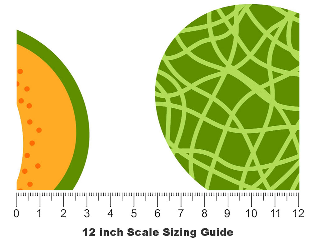 Top Mark Fruit Vinyl Film Pattern Size 12 inch Scale