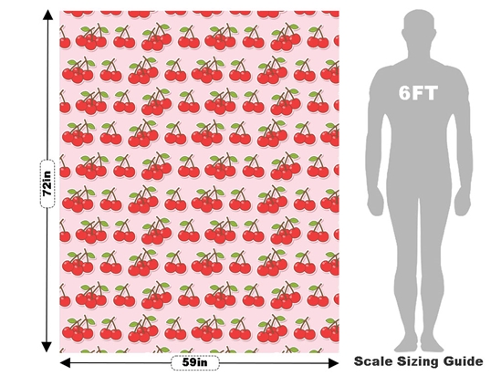 Sweet Pie Fruit Vehicle Wrap Scale