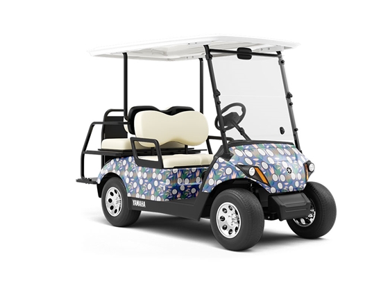 East Coast Tall Fruit Wrapped Golf Cart