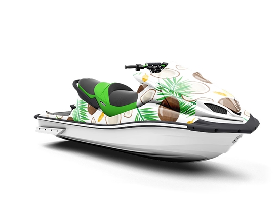 Fickle Fronds Fruit Jet Ski Vinyl Customized Wrap