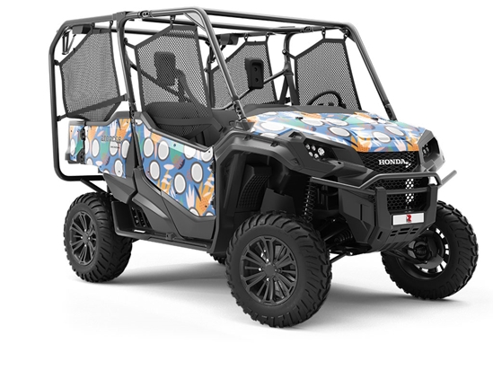 Green Dwarf Fruit Utility Vehicle Vinyl Wrap