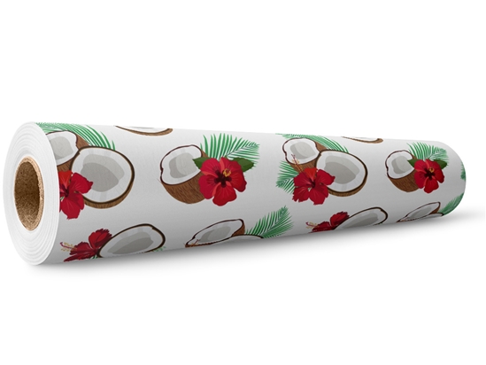 Red Hibiscus Fruit Wrap Film Wholesale Roll