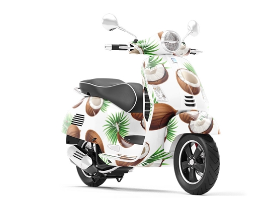 Split Apart Fruit Vespa Scooter Wrap Film