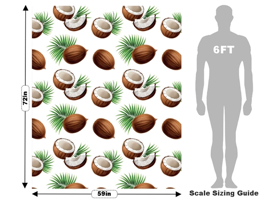 Split Apart Fruit Vehicle Wrap Scale