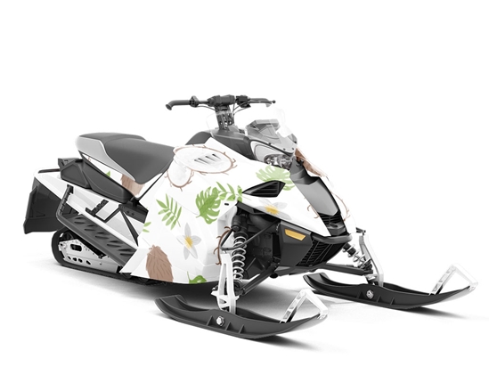 Tough Shell Fruit Custom Wrapped Snowmobile