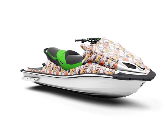 West Coast Tall Fruit Jet Ski Vinyl Customized Wrap