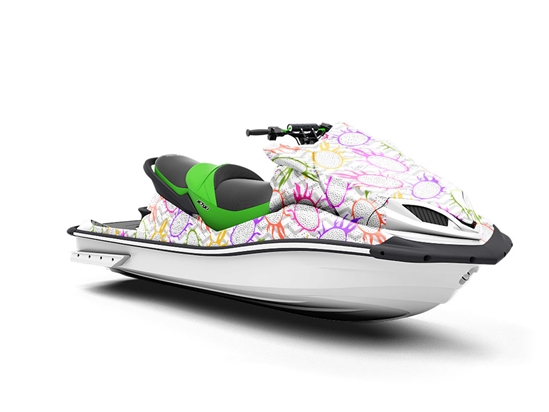 Cosmic Charlie Fruit Jet Ski Vinyl Customized Wrap