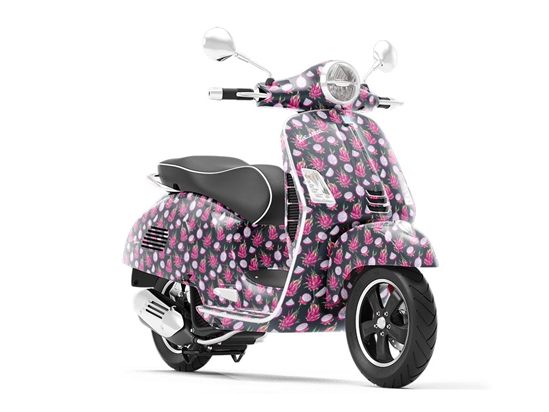 Pitaya Passion Fruit Vespa Scooter Wrap Film