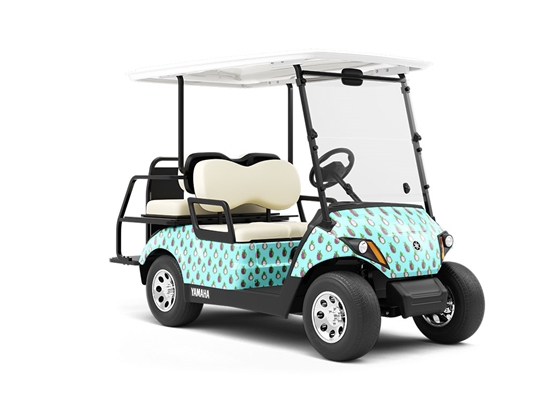 Purple Haze Fruit Wrapped Golf Cart