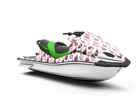 Red Jaina Fruit Jet Ski Vinyl Customized Wrap