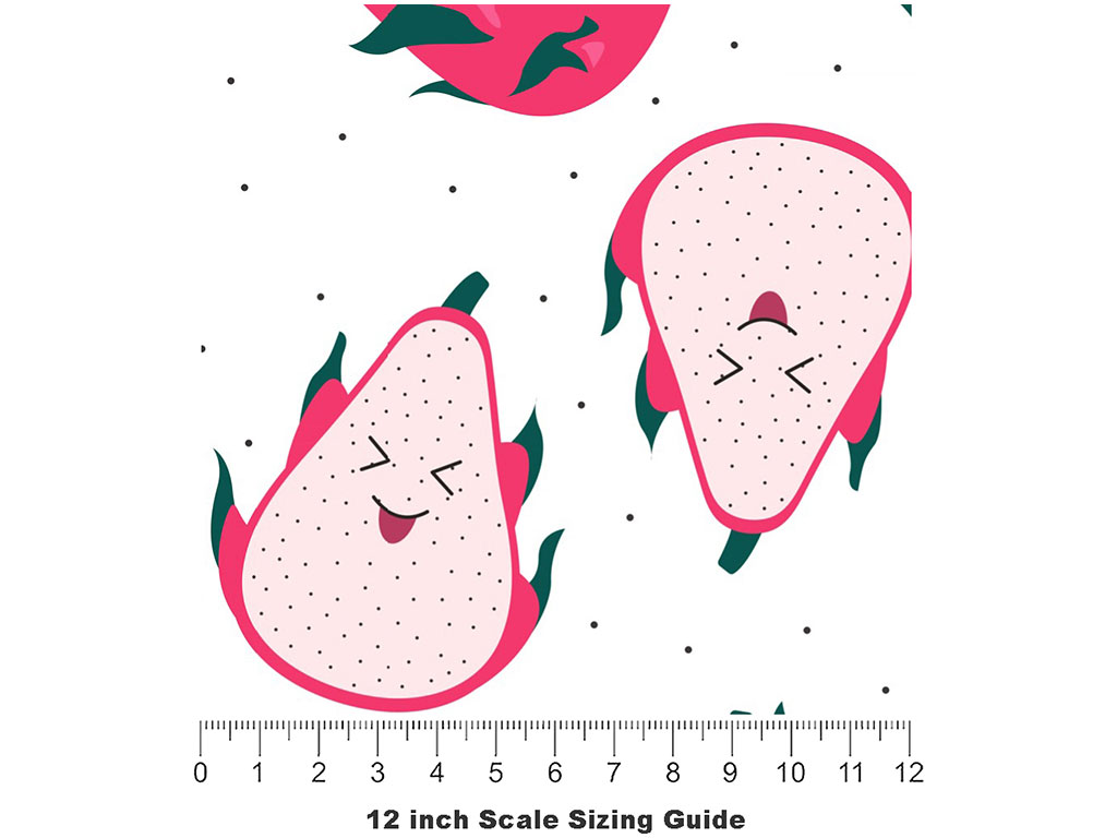 Scoop Me Up Fruit Vinyl Film Pattern Size 12 inch Scale