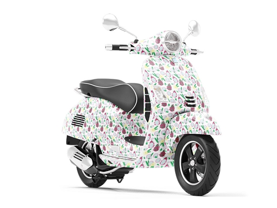 Seoul Kitchen Fruit Vespa Scooter Wrap Film