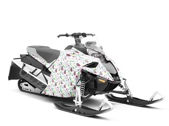 Seoul Kitchen Fruit Custom Wrapped Snowmobile