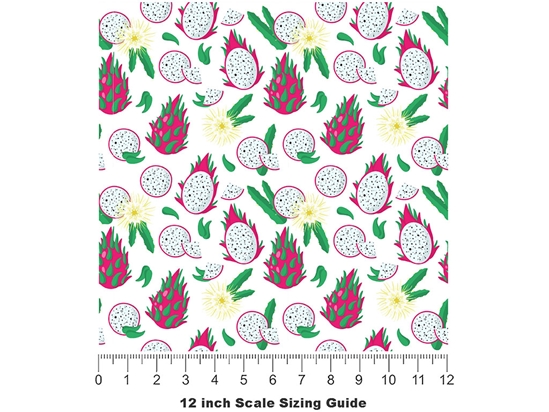 Seoul Kitchen Fruit Vinyl Film Pattern Size 12 inch Scale