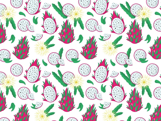 Seoul Kitchen Fruit Vinyl Wrap Pattern