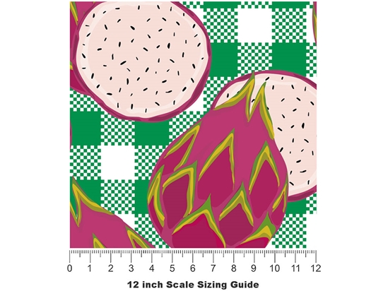 Voodoo Child Fruit Vinyl Film Pattern Size 12 inch Scale