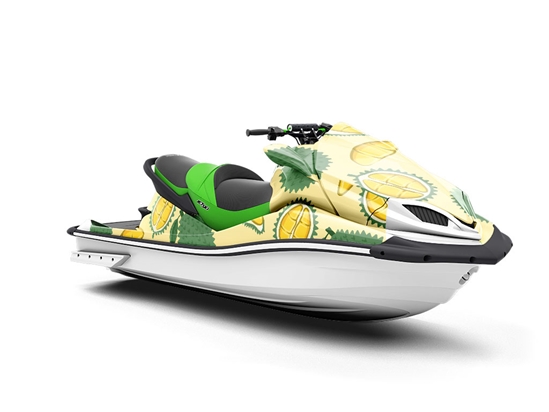 Prickly Personality Fruit Jet Ski Vinyl Customized Wrap