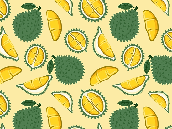 Prickly Personality Fruit Vinyl Wrap Pattern