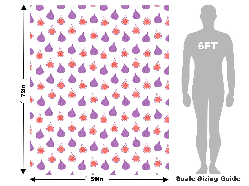 Half Pleasure Fruit Vehicle Wrap Scale